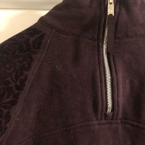 Women’s Lululemon Zip Neck Sweatshirt